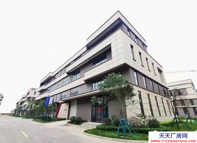 独栋框架结构，首层层高8米，可安装行车，新厂房