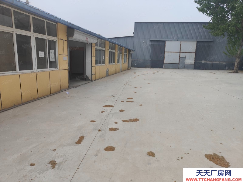 廊坊 大厂 燕郊高速口国有土地1500平米厂房，独院疫情不限行，租金不高
