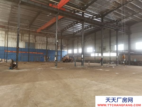 湘潭市雨湖区 北二环2400平钢构厂房出租！行车起吊高度9米！可进挂车