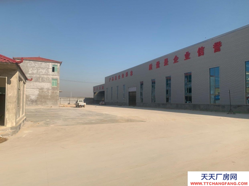 济宁梁山面向挂车制造企业，带公告，共4夸车间，每夸20间，标准厂房
