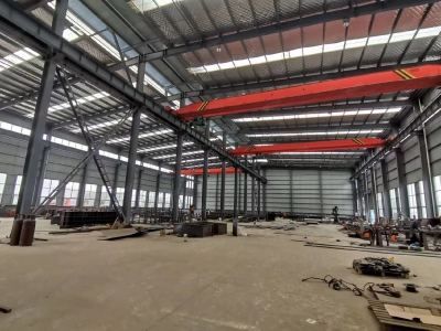 (出租) 咸阳秦都秦汉新城独院工业厂房 带16吨航车配喷漆喷沙房图2