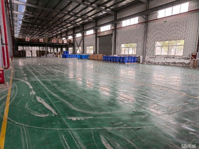 (出租) 渭南临渭10米高标准厂房，环氧地坪漆地面，厂房出入口道路宽敞。图2