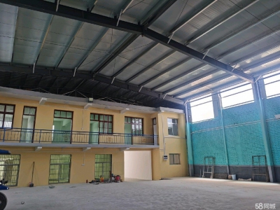 (出租)渭南临渭 独立厂房库房前后有路有门，双水双电保障，钢构七米高可隔可架。图2