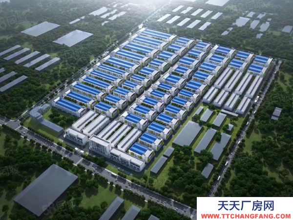 临沂罗庄华亿置业 罗庄南外环模具城 单层13.5米 钢混框架两层半