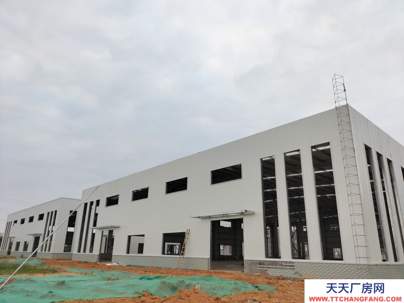 出售2000㎡全新现房 单层钢构厂房 有产权 可办证 行业宽松