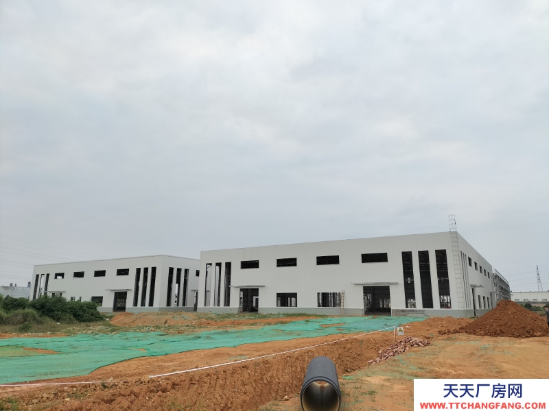 出售2000㎡全新现房 单层钢构厂房 有产权 可办证 行业宽松