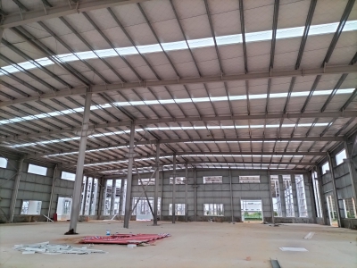 出售2000㎡全新现房 单层钢构厂房 有产权 可办证 行业宽松图2