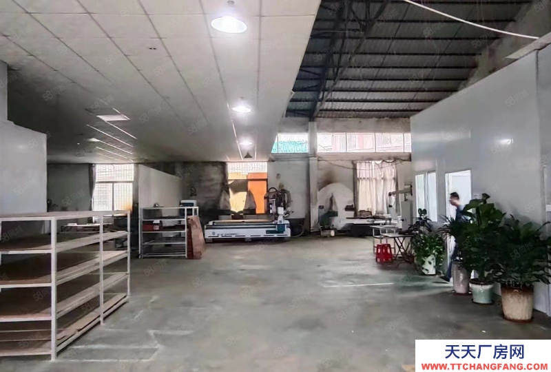(出租) 广州肇庆睦岗出租单一层1200平方厂房 大路边 有空地
