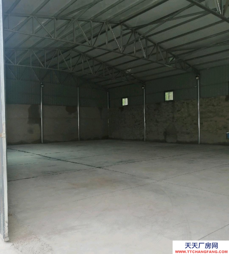 (出租) 新建厂房春秋不滴水，机械加工，货物储存