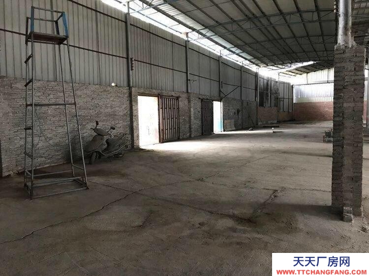 (出租) 广州肇庆工业用地（有证），铁棚厂房，国道旁，可进拖头车，市水市电。