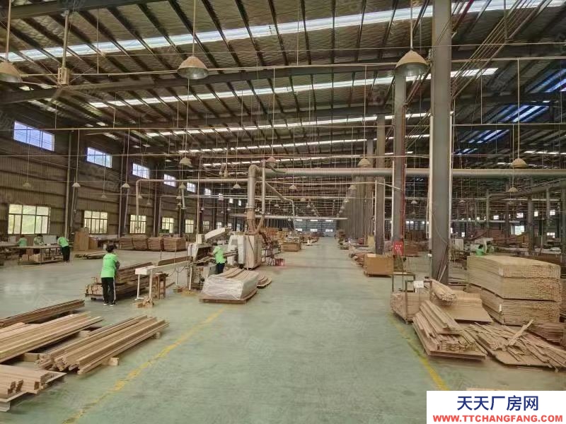 (出租) 广州肇庆德庆县独院单一层厂房现成木质家具环评，带设备