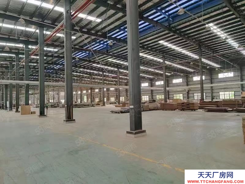 (出租) 广州肇庆德庆县独院单一层厂房现成木质家具环评，带设备