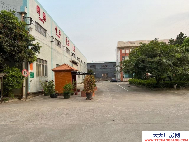 (出租) 广州肇庆高要高速路口砖墙到顶花园式厂房