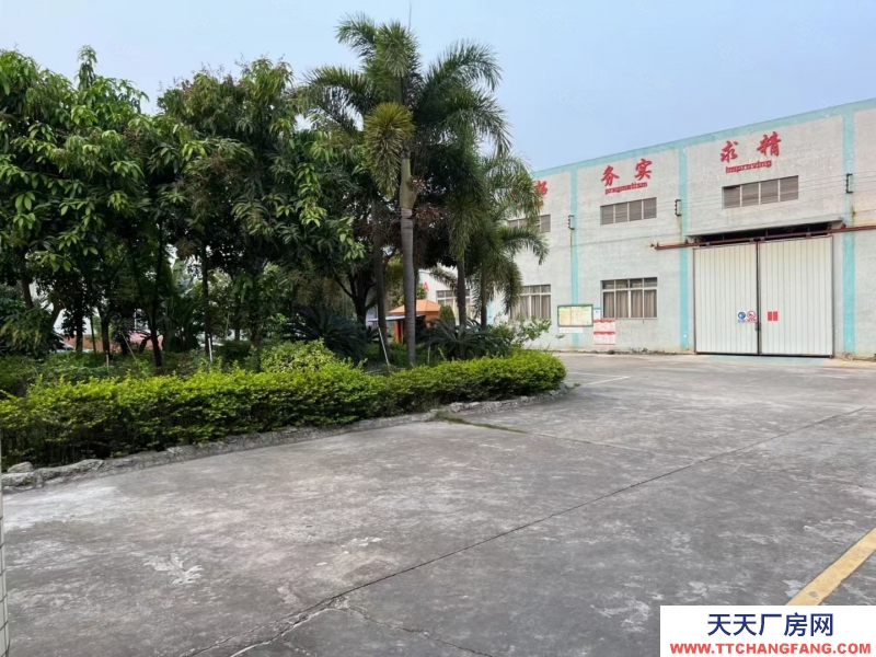 (出租) 广州肇庆高要高速路口砖墙到顶花园式厂房