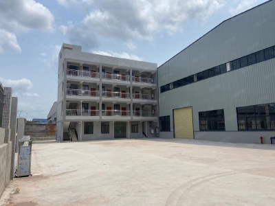 (出租) 广州肇庆怀集园区原房东厂房招租 12米滴水带牛腿单一层 独院可分租图1