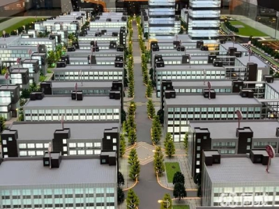 邵阳市隆回区  一期78亩，建筑面积9万方。产品涵盖3层和5层厂房图2