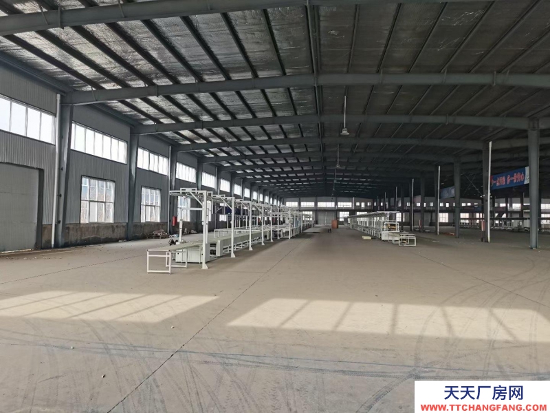 邯郸 磁县 个人工厂闲置厂房每平6元，实地拍摄实景图厂房内设备已腾清了。