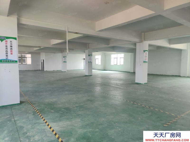 (出租) 广东中山10块！大马路边楼房5楼6楼各850方！现成水电办公室地坪漆