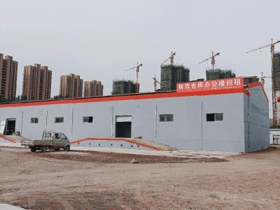 德州禹城场地出租，钢结构厂棚图1