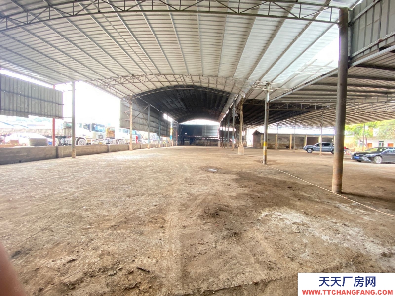 (出租) 广东韶关马坝厂房大马路边交通方便可以进拖车