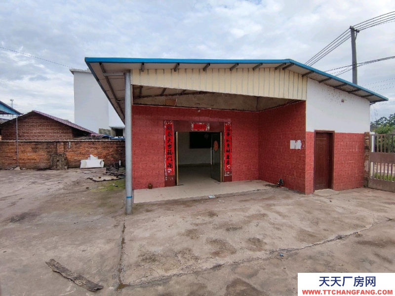(出租) 广东韶关南雄市黄坑镇大公路边厂房出租