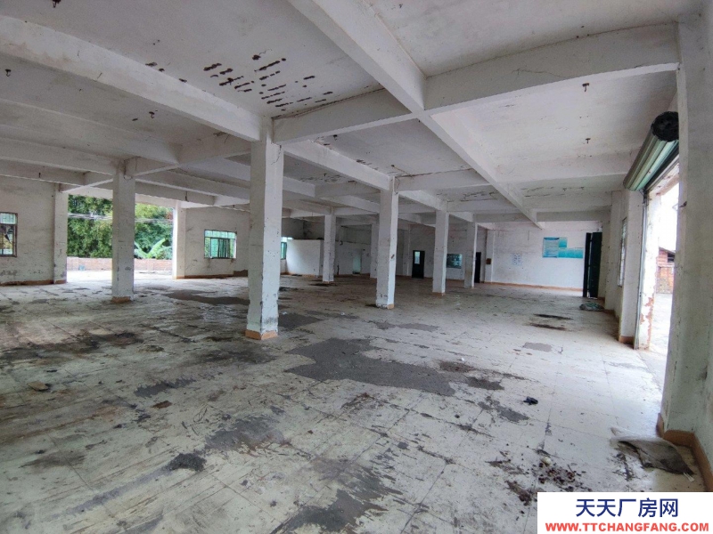 (出租) 广东韶关南雄市黄坑镇大公路边厂房出租