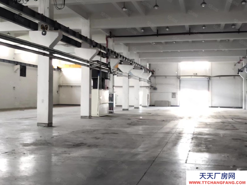 嘉兴海宁(出租) 经编园区一二楼带行车，高8米可以分租