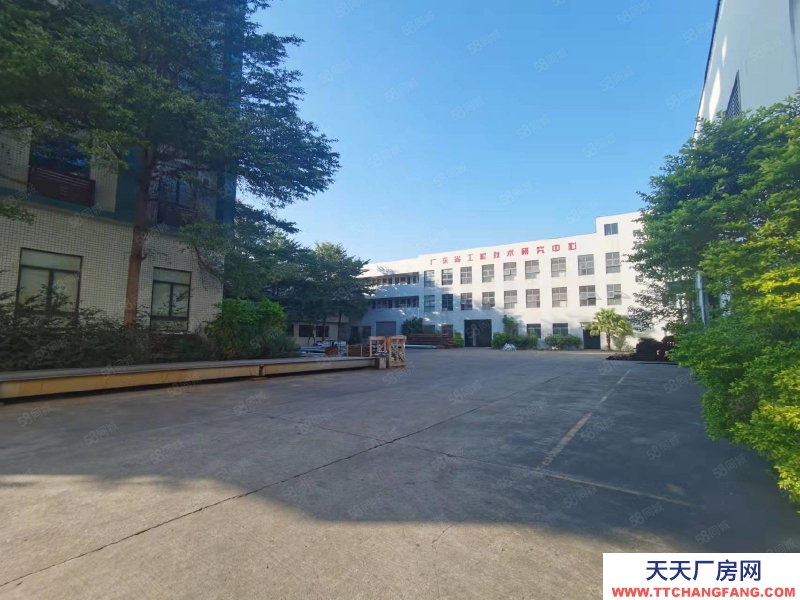 (出租) 佛山高明荷城独院园区厂房出租9500方红本单层原房东14米带牛腿