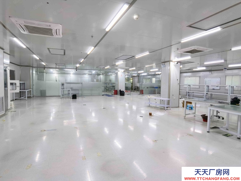 (出租) 深圳独门独院整栋10万级无尘车间厂房12000平，配套完善