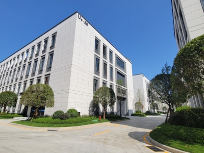 出售青白江全新独栋花园式厂房 50年产权图1