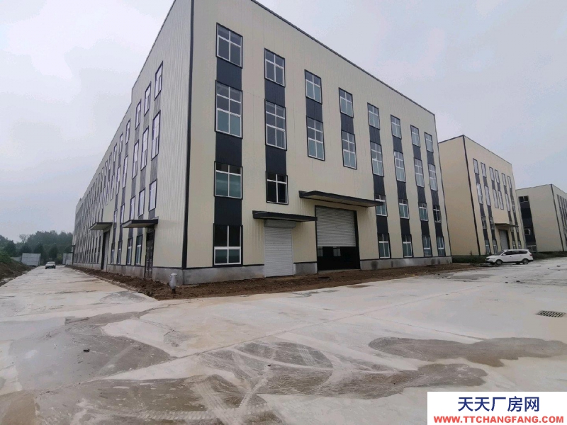 菏泽单县全新标准钢结构两层厂房出售