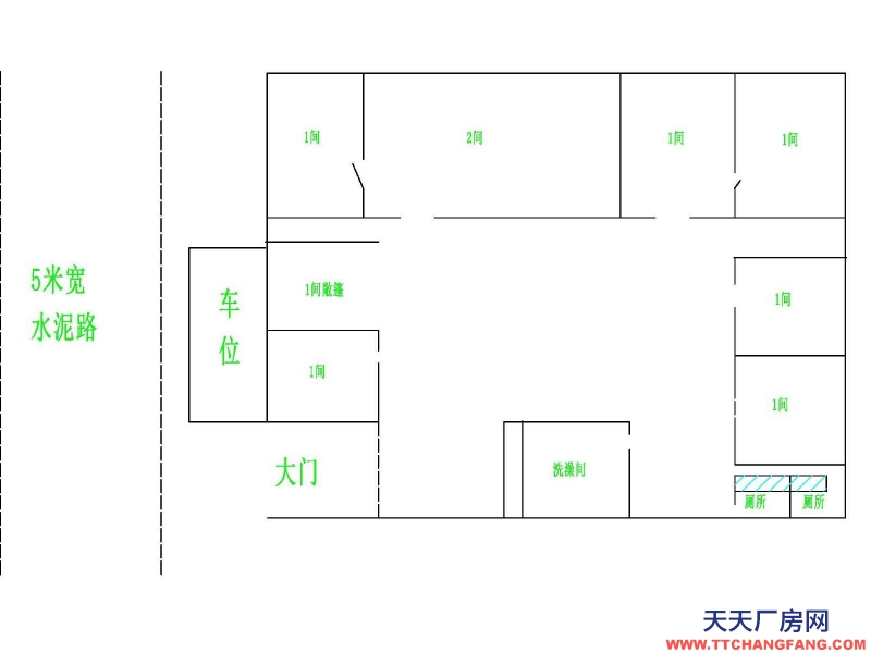 菏泽郓城独门整院出租，交通方便，门口开阔