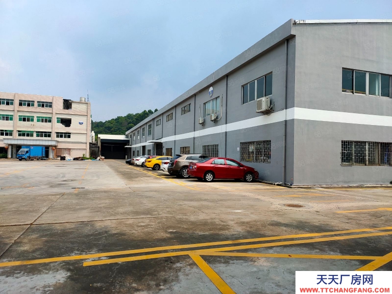 (出租) 深圳石岩塘头原房东2000平9米高钢构厂房仓库出租分租园区空地大