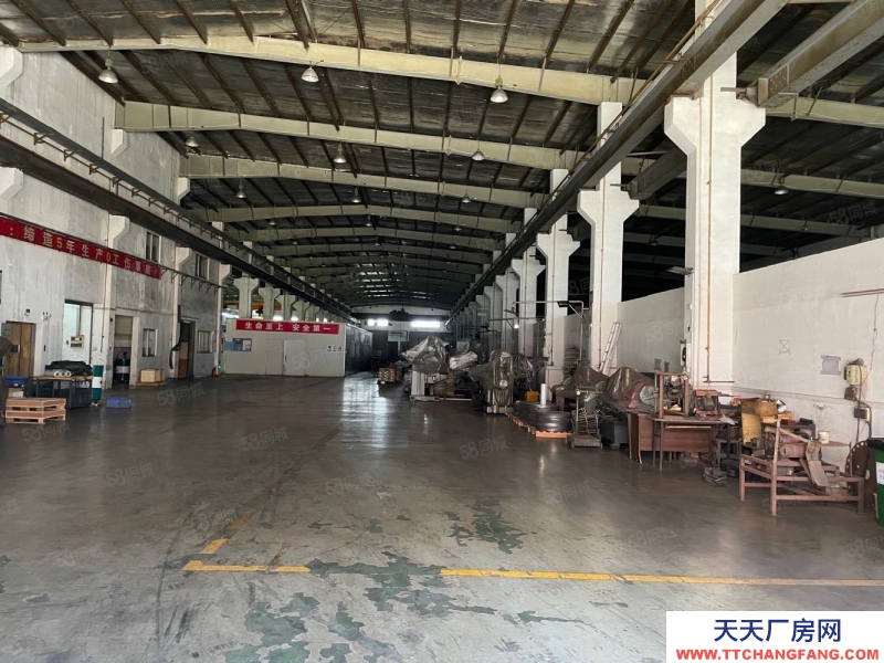 (出租) 珠海红旗2700~6000平单层钢构厂房，带10吨行车，可分租