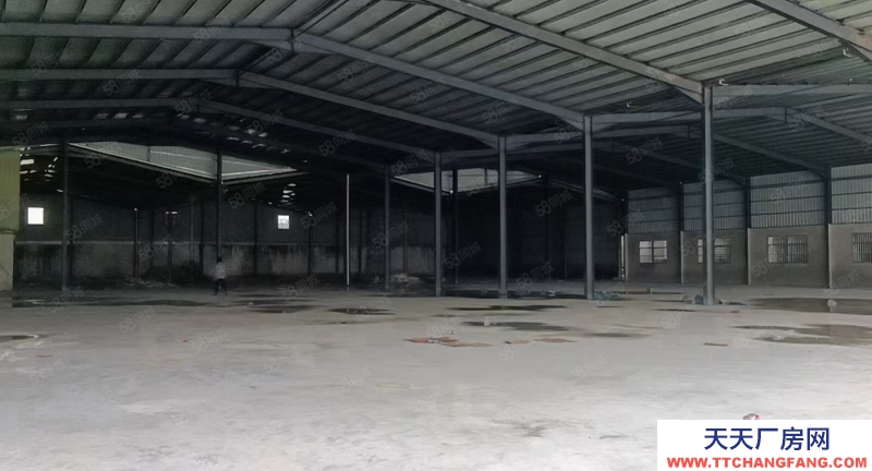 (出租) 汕头莱美路附近单层铁棚厂房2200方有埕口货柜车直接进车间