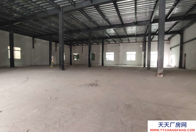 (出租) 江门龙眠工业区，砖墙到顶，滴水8米，1550平方简易厂房