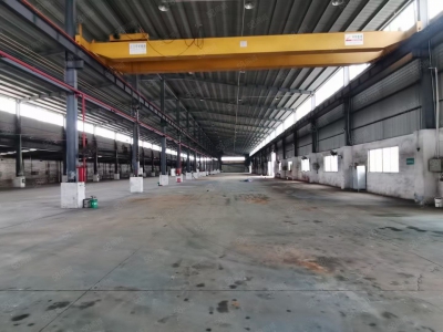 (出租) 江门新会12米高独院钢构厂房带十吨航轨厂房可分租图2
