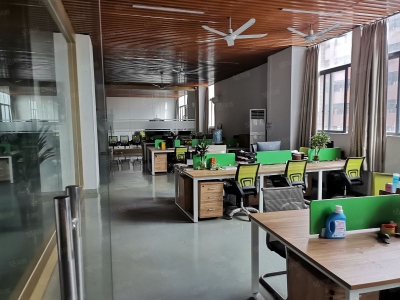 (出租) 江门江海高新区龙溪路楼上5000平米豪华装修厂房出租两层可以分租图1