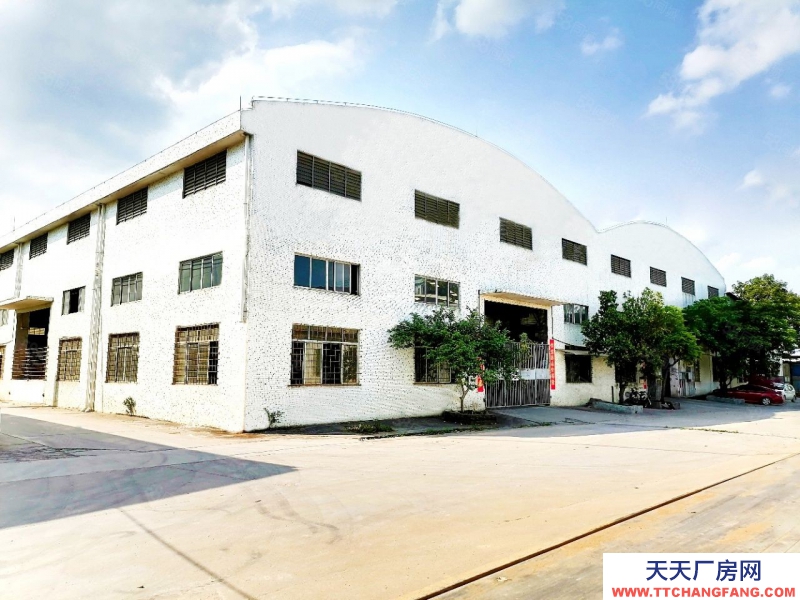 (出租) 江门园区占地约54亩园区总建筑面积约31,000方有行车牛角9米