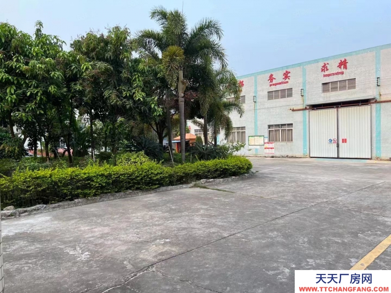 (出租) 江门鹤山市沙坪新花园式单一层厂房出租