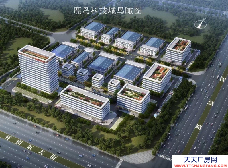 邢台 桥东区 (出售) 企业总部办公楼别墅，厂房生产一体