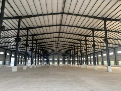 (出租) 惠州博罗园洲工业区钢构厂房出租4.8万方，可分租，证件齐全可做小污染图4