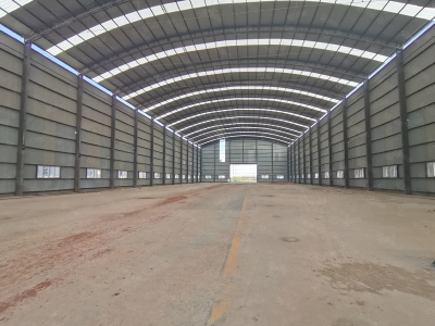 (出租) 惠州博罗层高16米博罗园洲上南工业区独栋43 F平钢构仓库厂适合生产加工图1