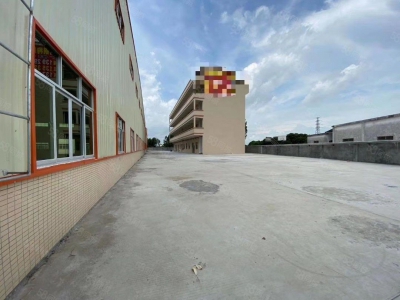 (出租) 惠州博罗机械加工石湾独院钢构厂房出租25000方，带牛角，空地超大，可办环评图1