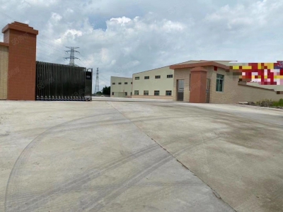 (出租) 惠州博罗机械加工石湾独院钢构厂房出租25000方，带牛角，空地超大，可办环评图2