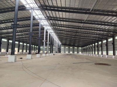 (出租) 惠州博罗机械加工石湾独院钢构厂房出租25000方，带牛角，空地超大，可办环评图4