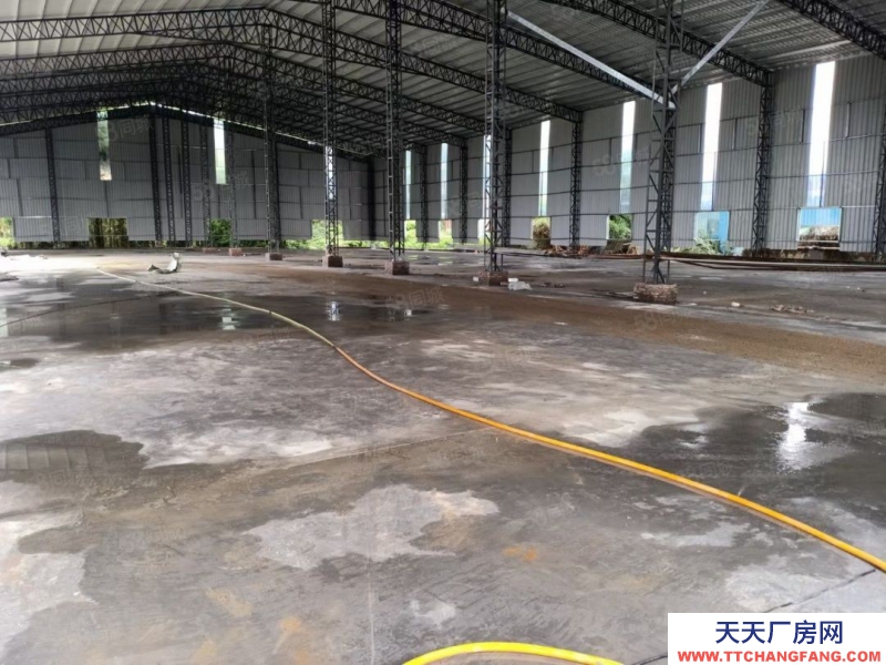 (出租) 惠州博罗冲压钣金龙溪国道边上独门独院钢构厂房空地1500平方原房东证件齐