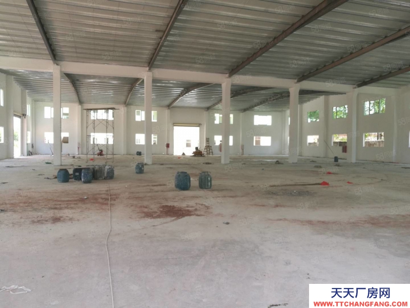 (出租) 惠州市博罗县市石湾镇大型工业园钢构厂房招租适合各类生产加工