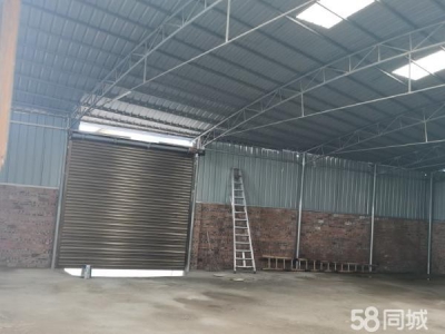 永州市祁阳区厂房出租  高6米，周围2.5米红砖砌围墙，电动卷扎门，独立一栋厂房，图1