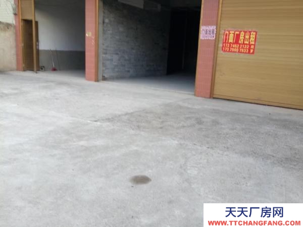 永州市祁阳区厂房出租  门面与厂棚连结，可做厂房与仓库。